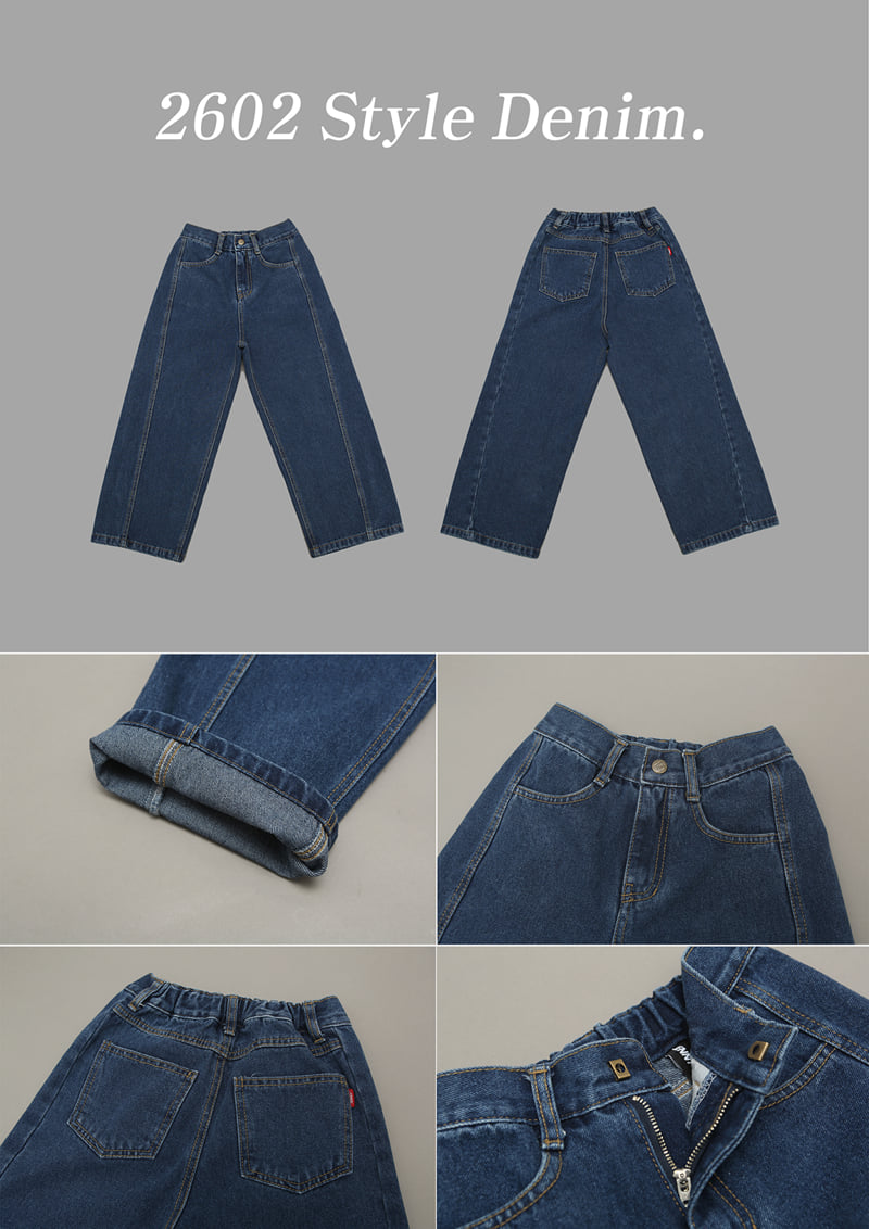 Jenny Basic - Korean Children Fashion - #kidsshorts - 2602 Style Denim Pants - 11