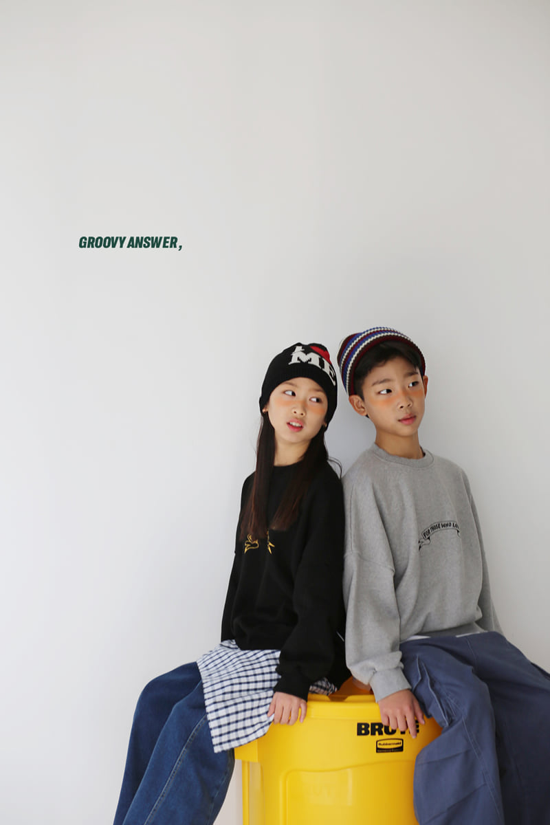Jenny Basic - Korean Children Fashion - #kidsshorts - Love Sweatshirt - 10