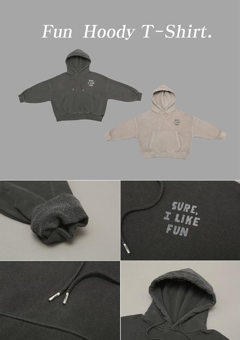 Jenny Basic - Korean Children Fashion - #kidsstore - Fun Pigment Hoodie - 11