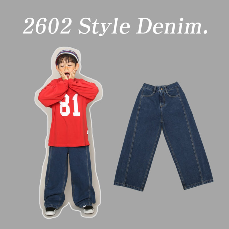 Jenny Basic - Korean Children Fashion - #minifashionista - 2602 Style Denim Pants