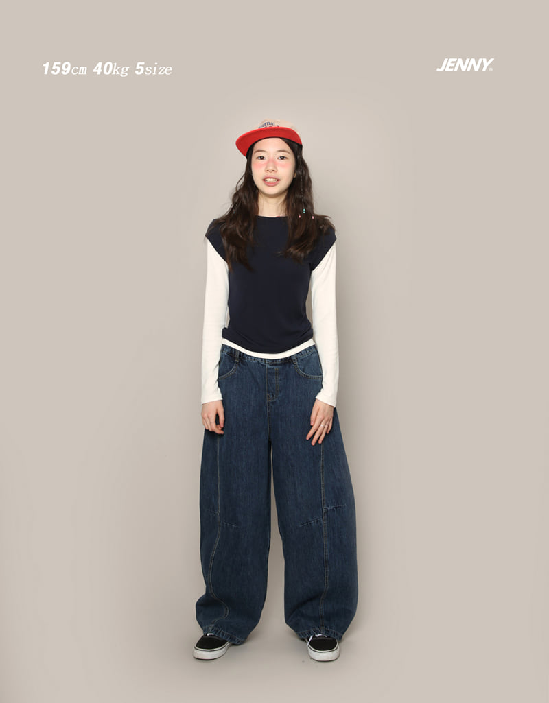 Jenny Basic - Korean Children Fashion - #prettylittlegirls - Anna Layered Tee - 2
