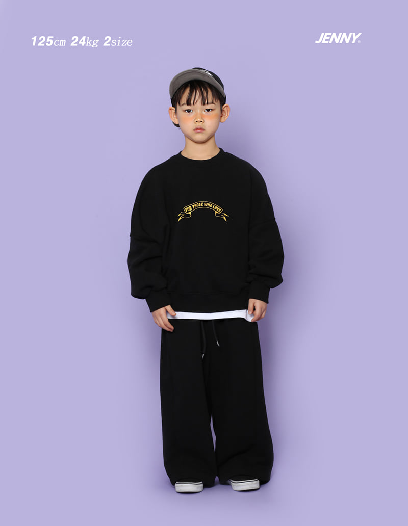 Jenny Basic - Korean Children Fashion - #todddlerfashion - Love Sweatshirt - 2