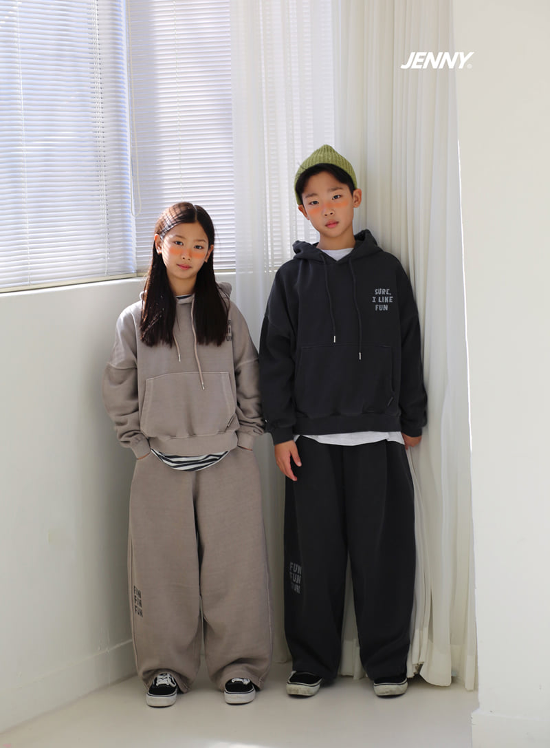 Jenny Basic - Korean Children Fashion - #toddlerclothing - Fun Pigment Hoodie - 3