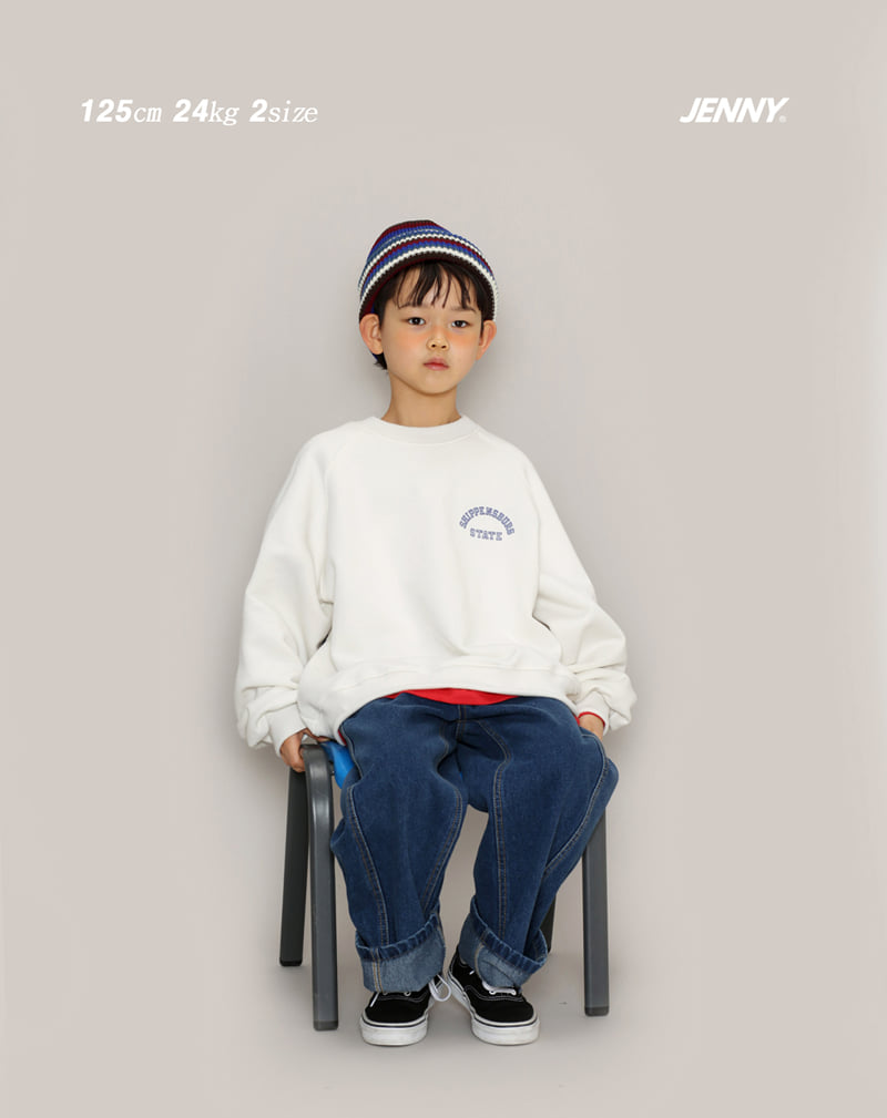 Jenny Basic - Korean Children Fashion - #todddlerfashion - State Sweatshirt - 4