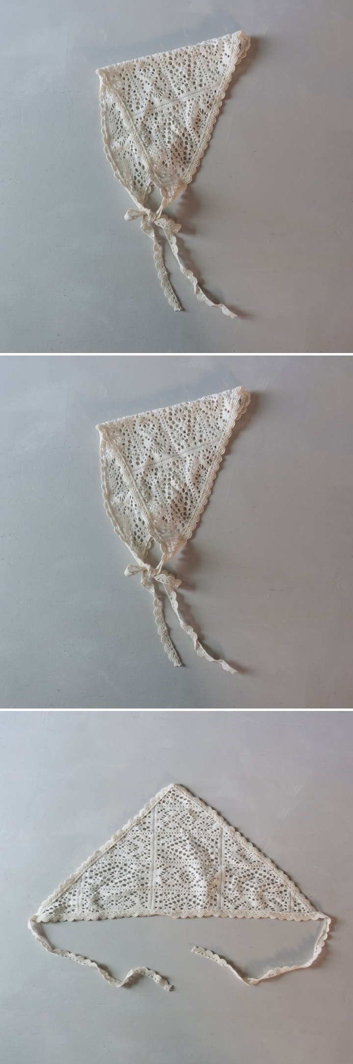 Jm Snail - Korean Children Fashion - #childrensboutique - Attirance Lace Scarf