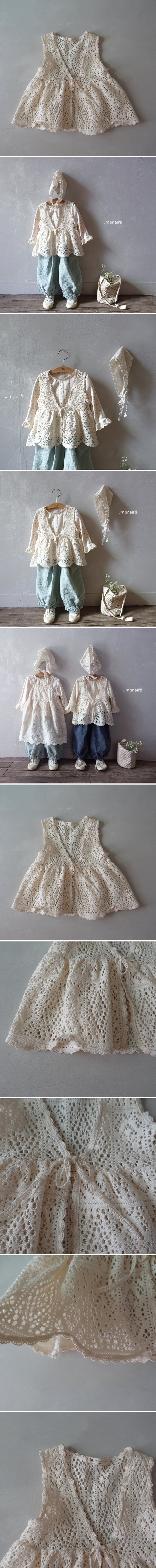 Jm Snail - Korean Children Fashion - #kidsstore - Attirance Lace Robe