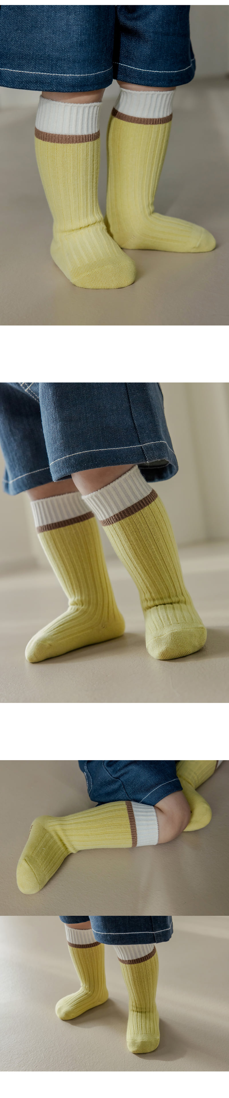 Kids Clara - Korean Baby Fashion - #babyboutique - Leo Knee Socks (set of 5) - 2