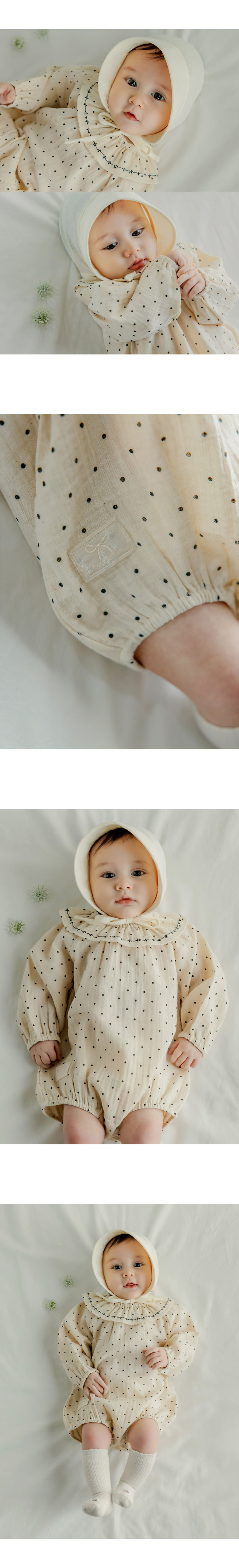 Kids Clara - Korean Baby Fashion - #smilingbaby - Mayu Bodysuit - 4