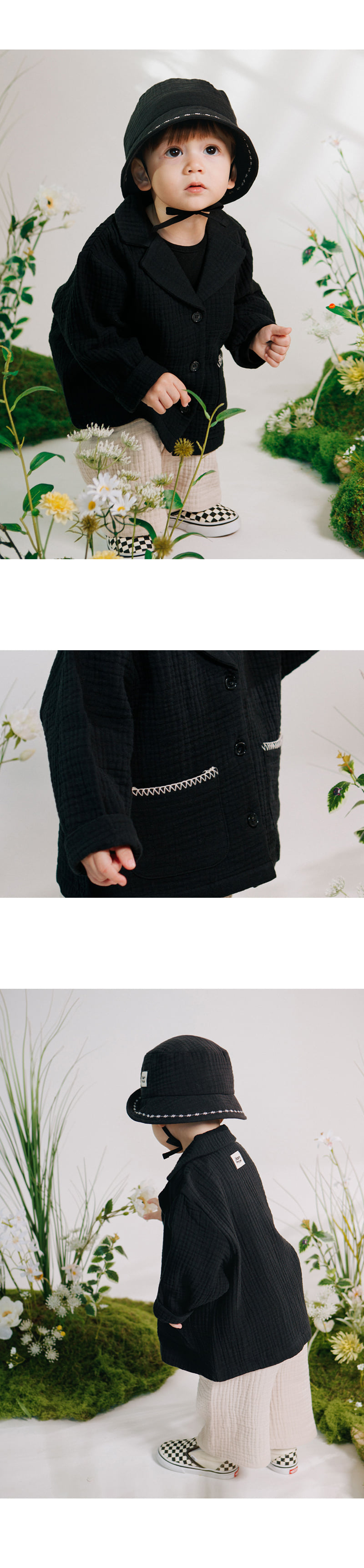 Kids Clara - Korean Baby Fashion - #onlinebabyshop - Shade Baby Jacket - 4