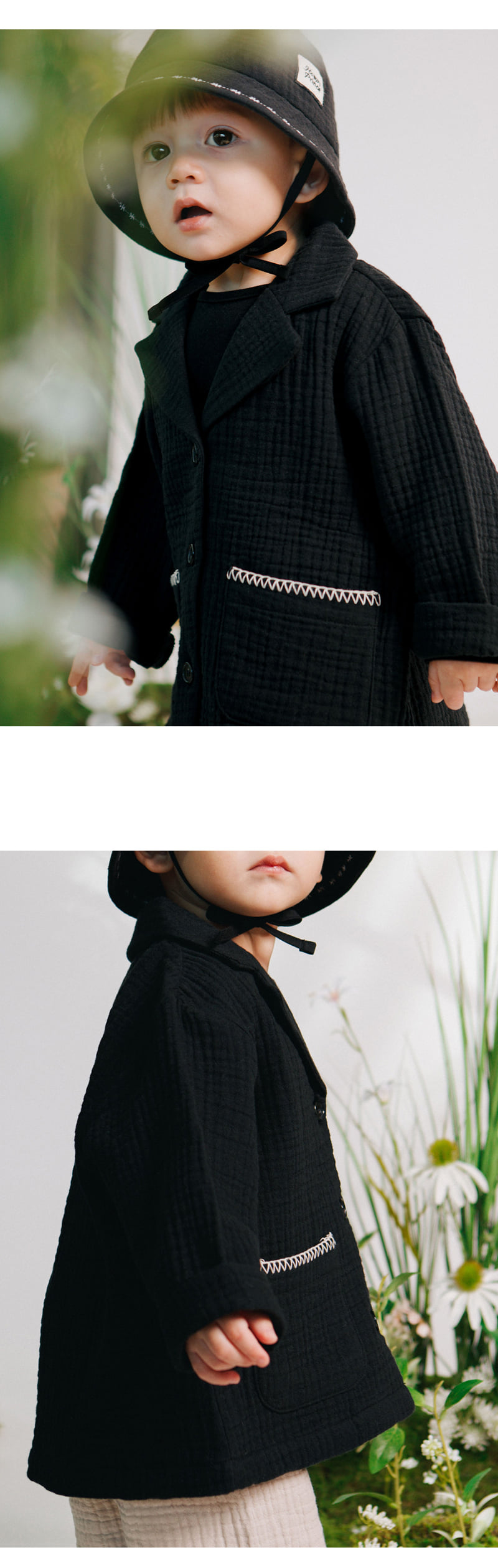 Kids Clara - Korean Baby Fashion - #babyboutique - Shade Baby Jacket - 5