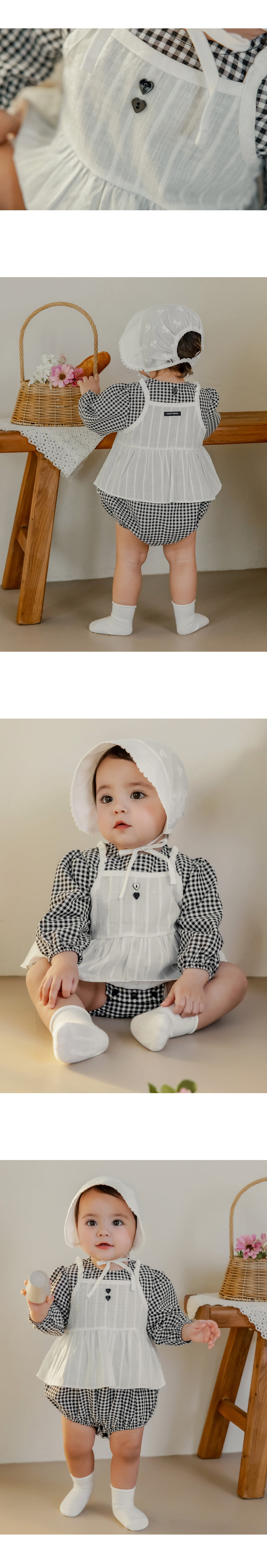 Kids Clara - Korean Baby Fashion - #babyboutique - Fairy Bodysuit Set - 3