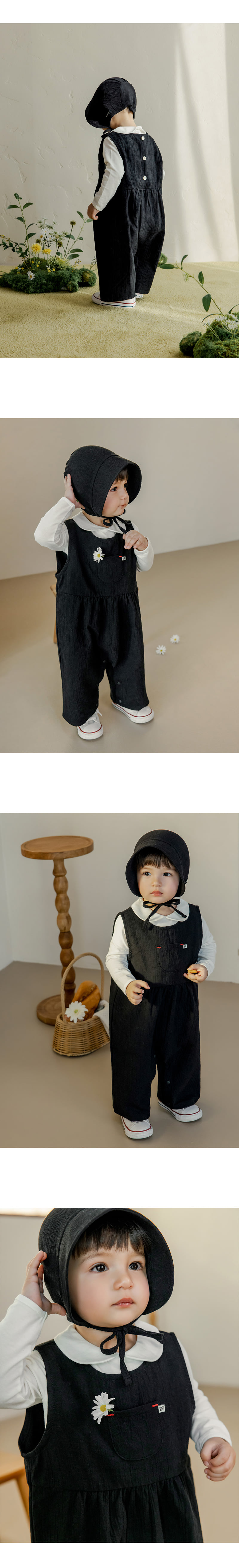 Kids Clara - Korean Baby Fashion - #babyboutique - Foret Jumpsuit - 3