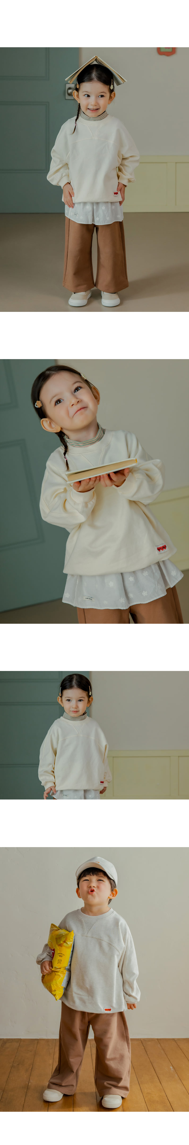 Kids Clara - Korean Baby Fashion - #babyboutiqueclothing - Denia Sweatshirt - 5