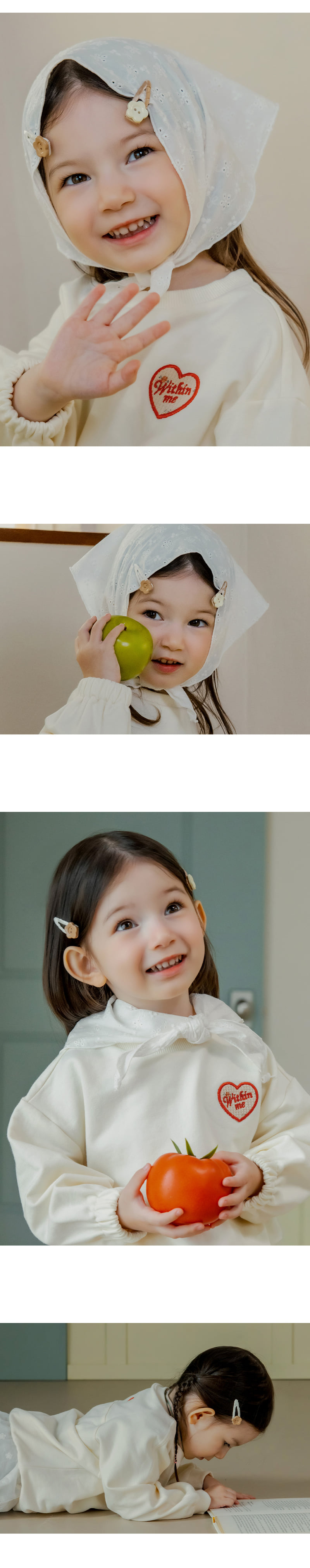 Kids Clara - Korean Baby Fashion - #babyboutiqueclothing - Flossy Snap Hairpin Set (set of 5) - 2