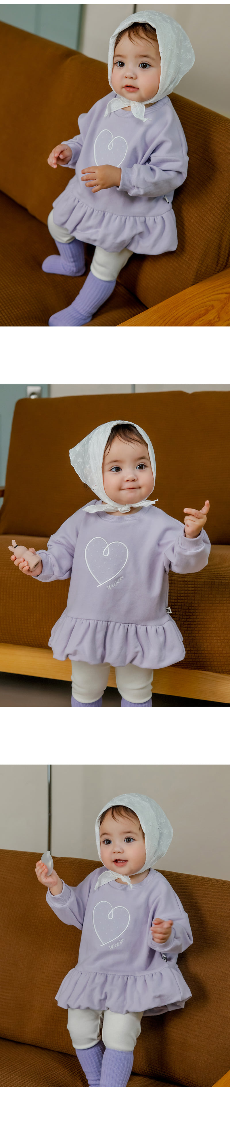 Kids Clara - Korean Baby Fashion - #babyclothing - Luella Leggings Baby Set - 2