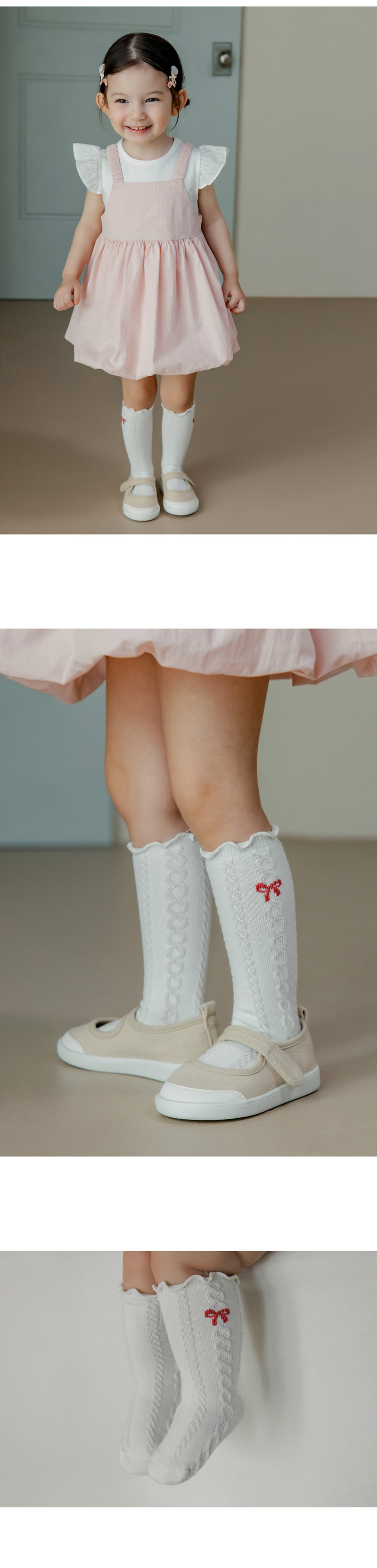 Kids Clara - Korean Baby Fashion - #babyclothing - Fleur Baby Knee Socks (set of 5) - 2