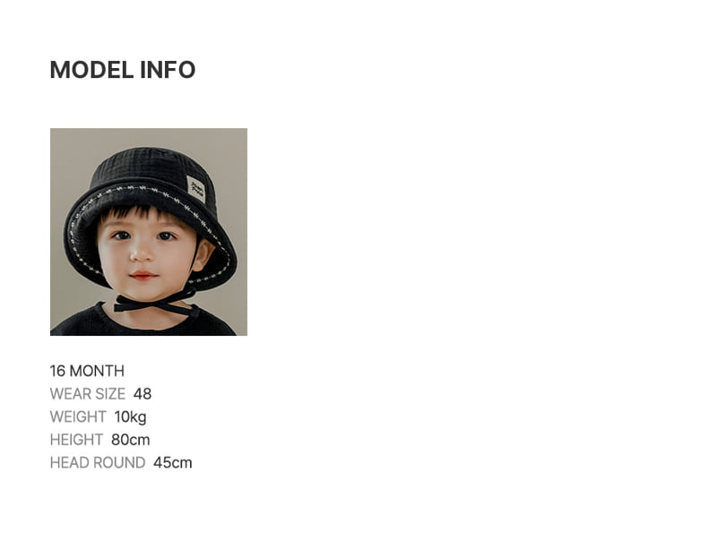 Kids Clara - Korean Baby Fashion - #babyclothing - Shade Baby Bucket Hat - 9