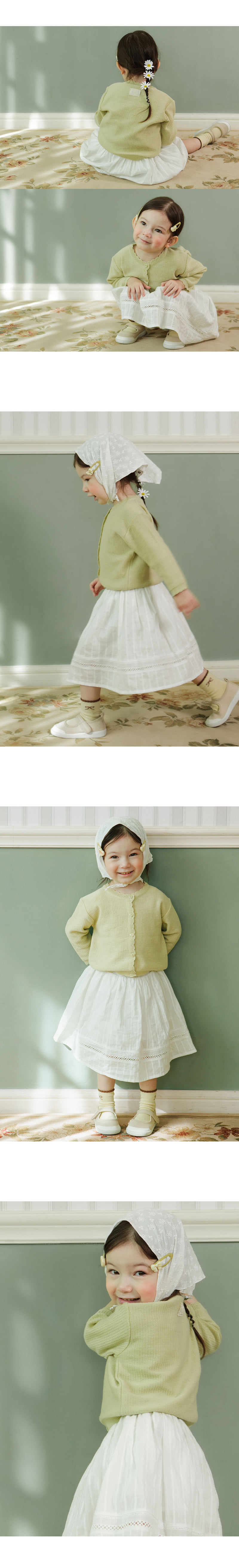 Kids Clara - Korean Baby Fashion - #babyboutiqueclothing - Muri Tiered Skirt - 4