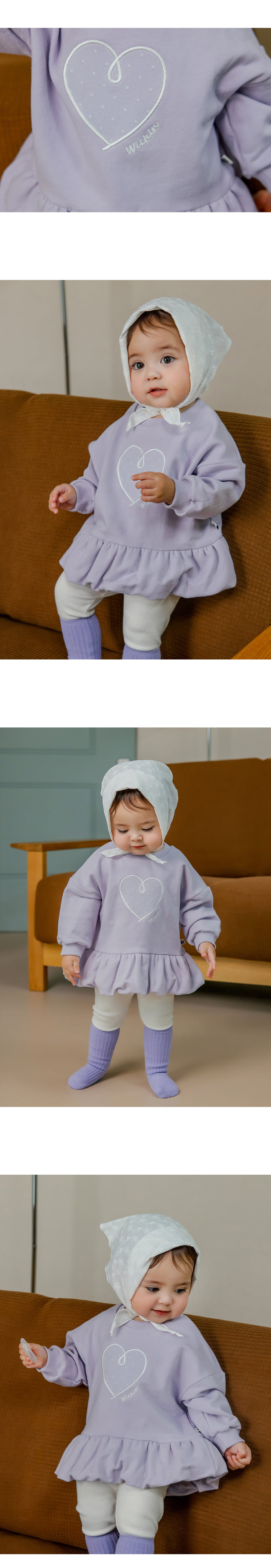 Kids Clara - Korean Baby Fashion - #babyfashion - Luella Leggings Baby Set - 3