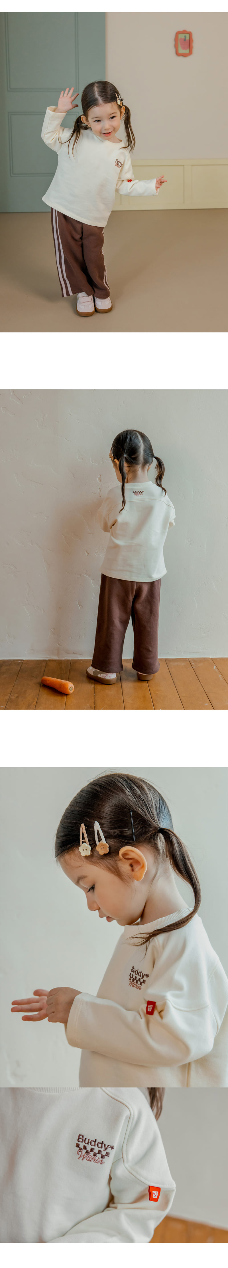 Kids Clara - Korean Baby Fashion - #babyfashion - Buddy Boo Set Ivory - 2