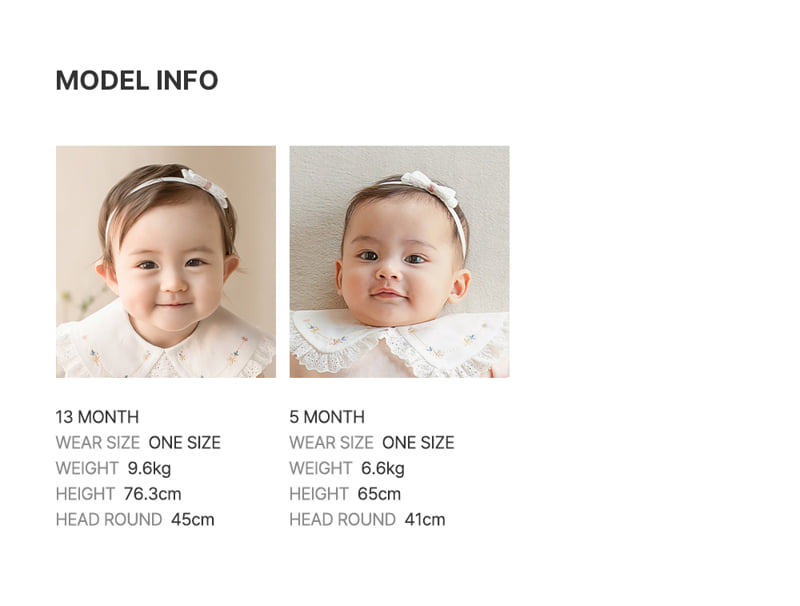 Kids Clara - Korean Baby Fashion - #babyfashion - Adela Baby Hairband (set of 5) - 8