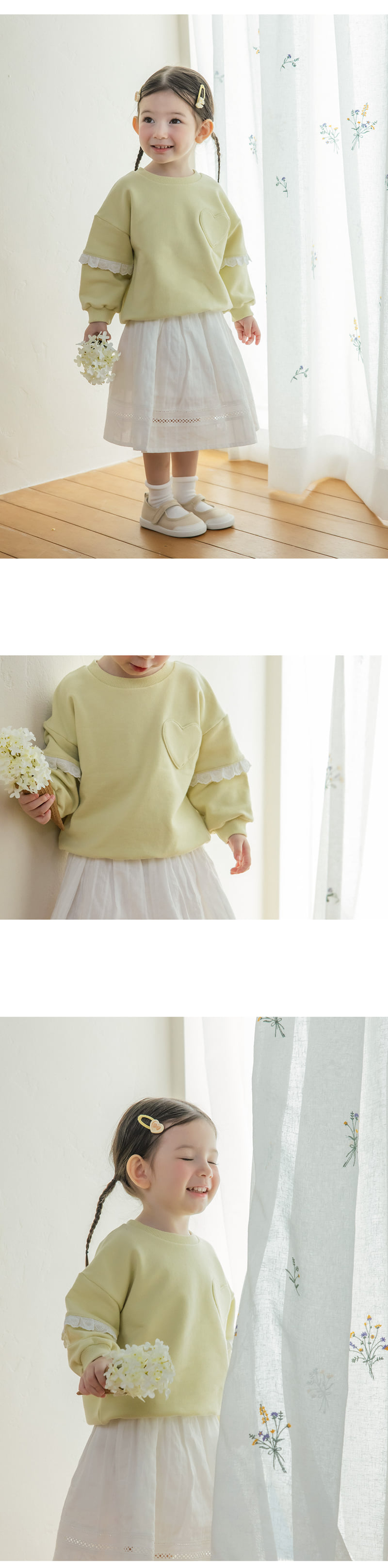 Kids Clara - Korean Baby Fashion - #babyfashion - Idel Sweatshirt - 2
