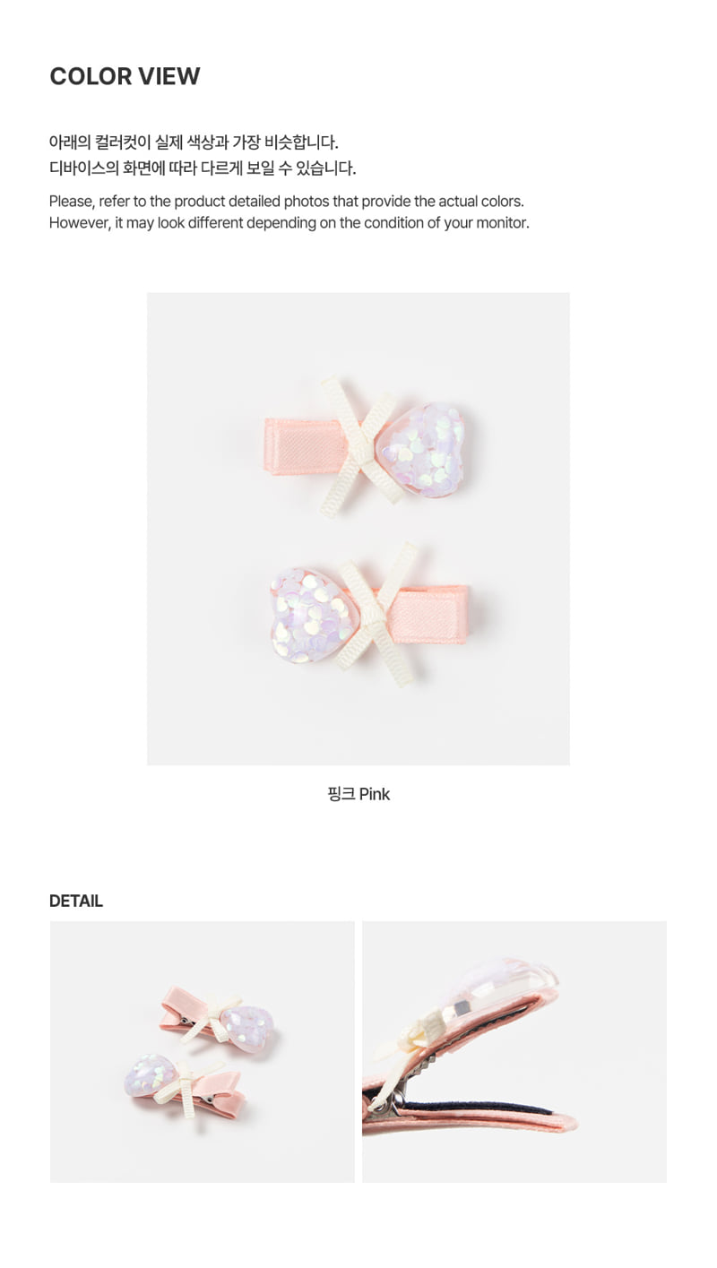Kids Clara - Korean Baby Fashion - #babyfashion - Lacey Hairpin Set (set of 5) - 4