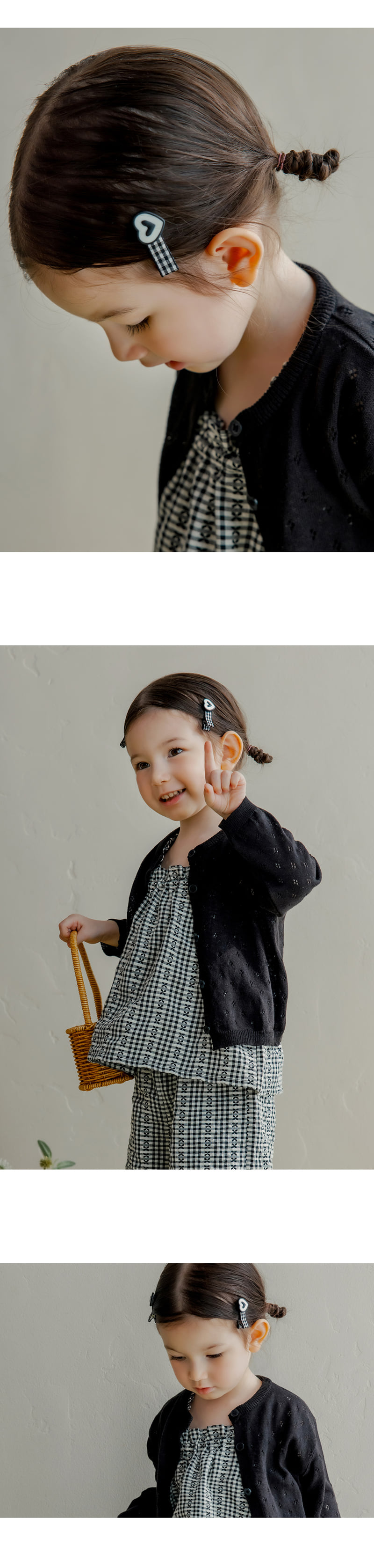 Kids Clara - Korean Baby Fashion - #babyfever - Fairy Baby Hairpin Set (set of 5) - 2