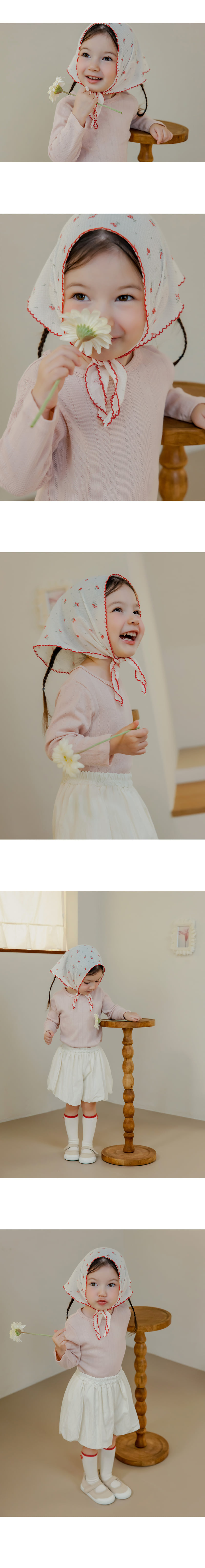Kids Clara - Korean Baby Fashion - #babygirlfashion - Swell Eyelet Tee - 5