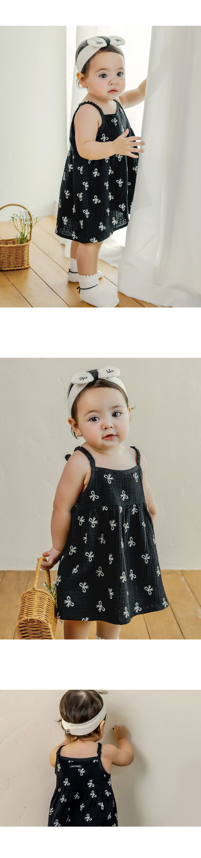 Kids Clara - Korean Baby Fashion - #babyfever - Raju Bustier Mini Baby One-piece - 4