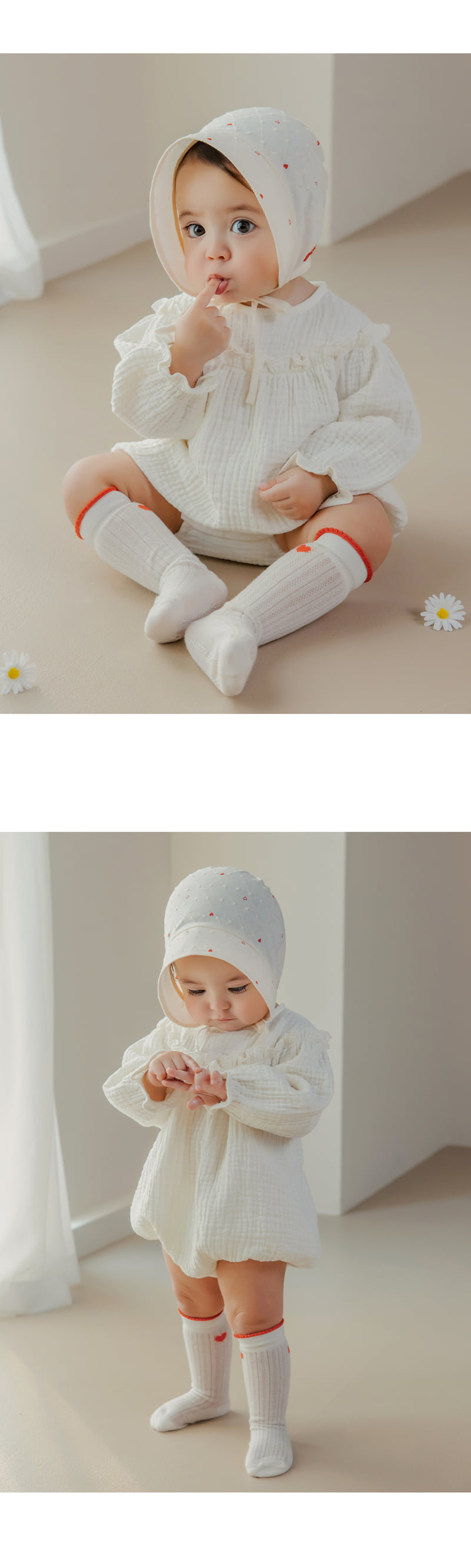 Kids Clara - Korean Baby Fashion - #babygirlfashion - Ino Bodysuit - 3