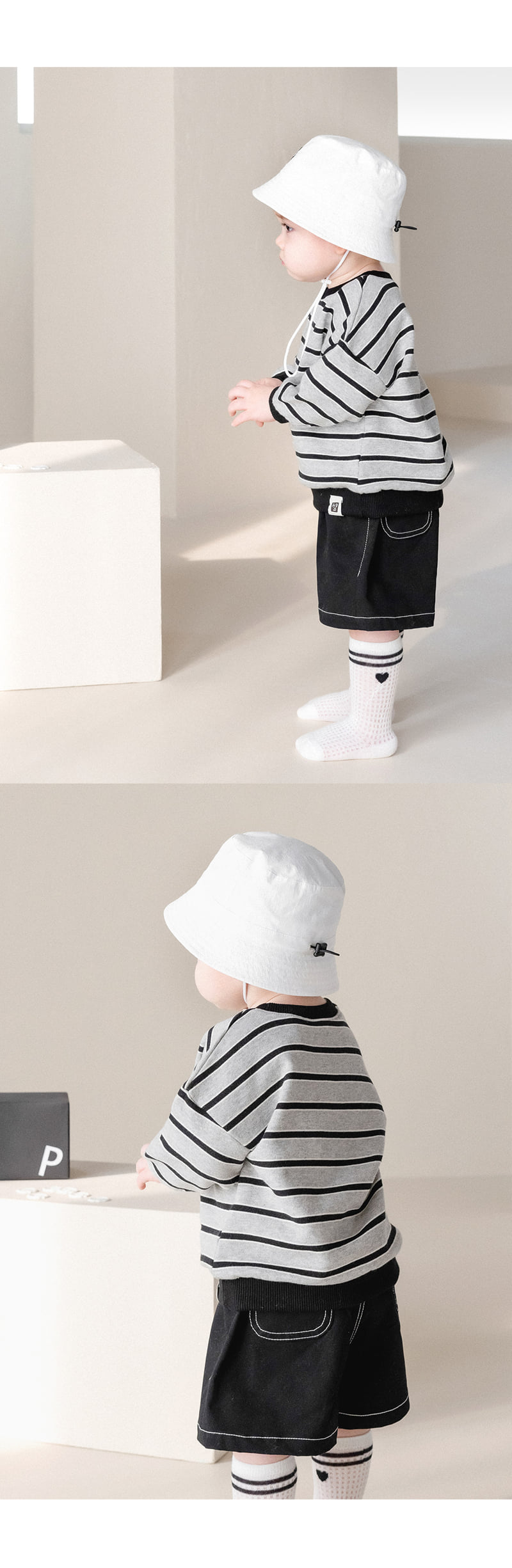 Kids Clara - Korean Baby Fashion - #babylifestyle - Kua Bermuda Pants - 5