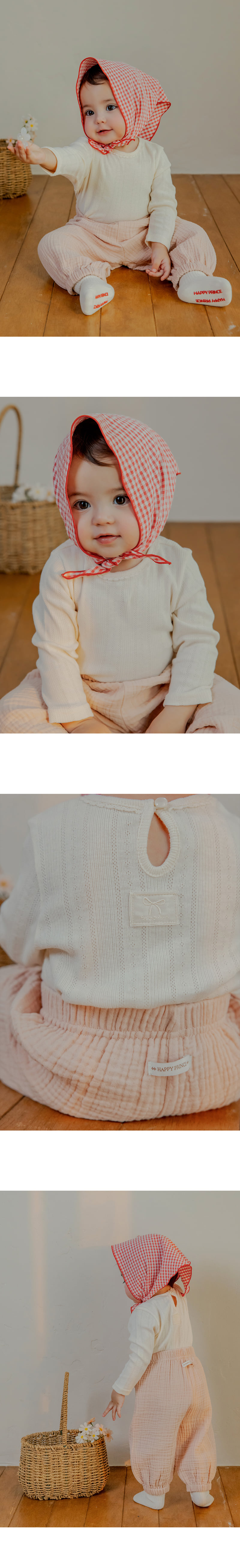 Kids Clara - Korean Baby Fashion - #babylifestyle - Swell Eyelet Tee - 6