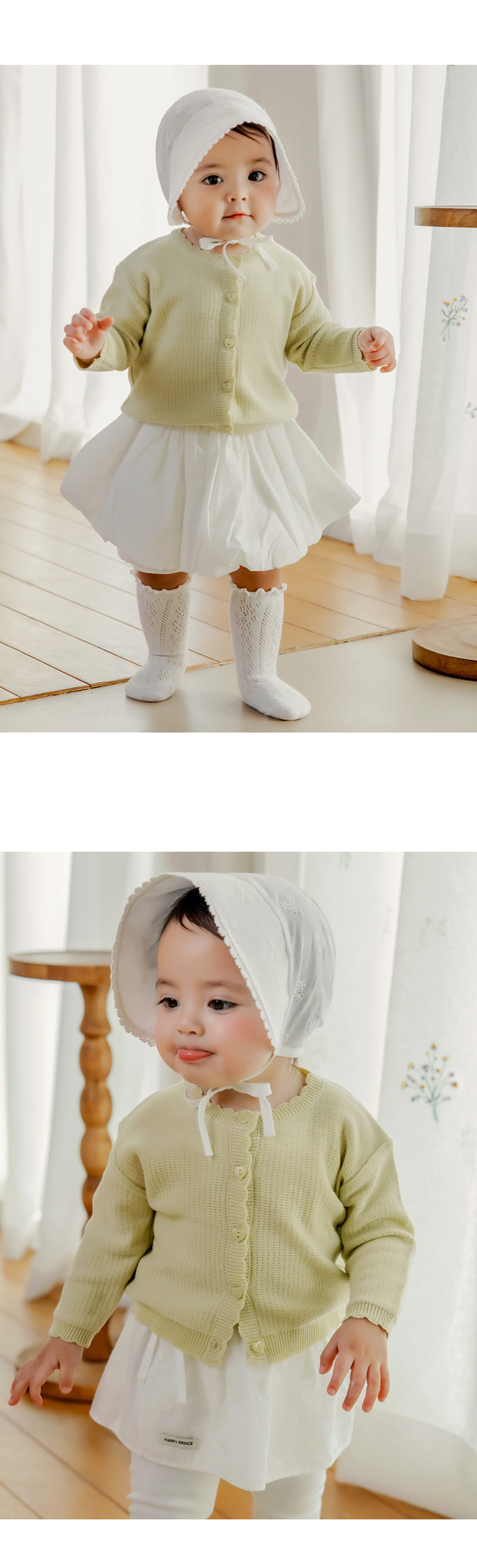 Kids Clara - Korean Baby Fashion - #babylifestyle - Fleur Knit Baby Cardigan - 3