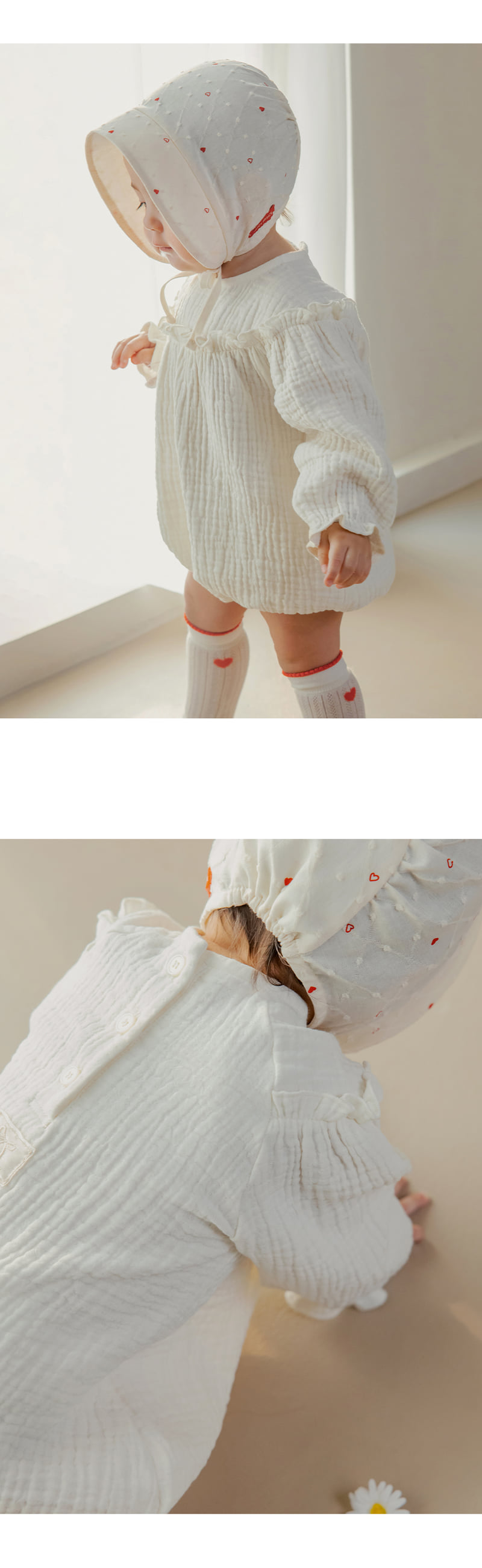 Kids Clara - Korean Baby Fashion - #babygirlfashion - Ino Bodysuit - 4