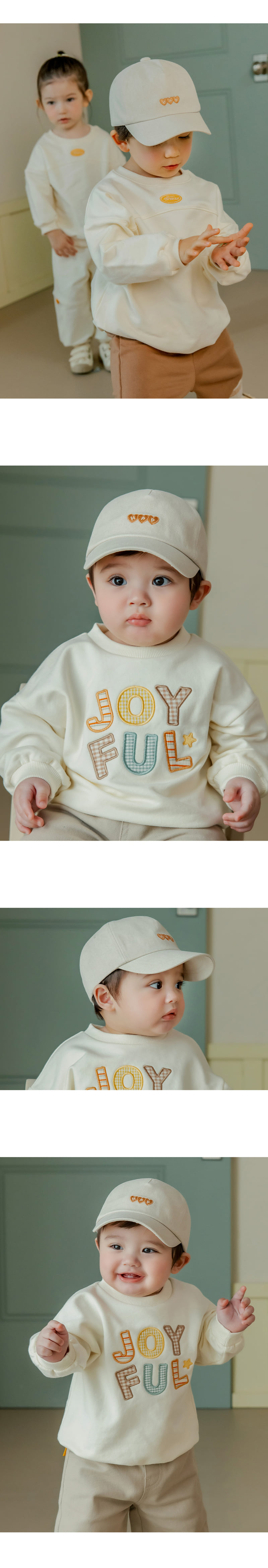 Kids Clara - Korean Baby Fashion - #babylifestyle - Jerry Pigment Ball Cap - 4
