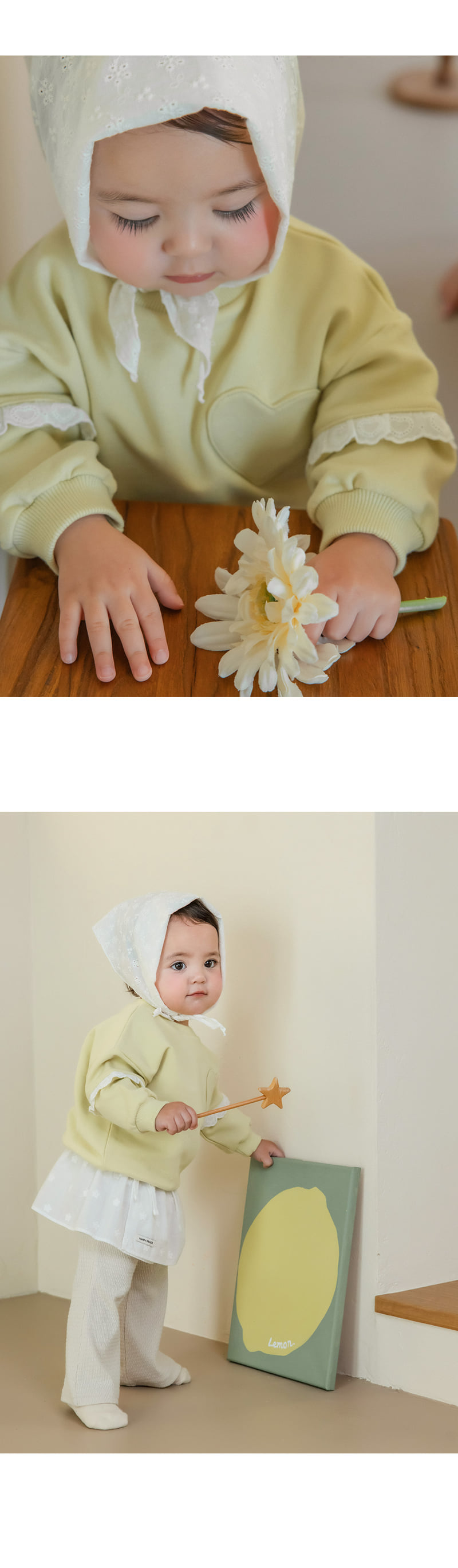 Kids Clara - Korean Baby Fashion - #babyoninstagram - Idel Sweatshirt - 6