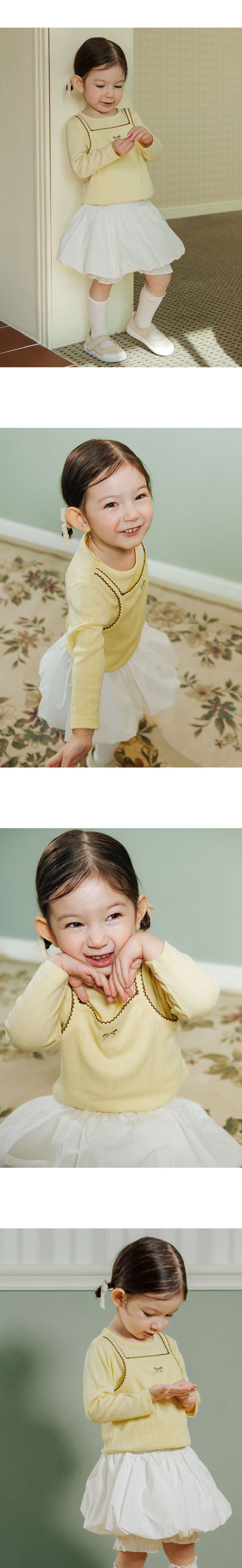 Kids Clara - Korean Baby Fashion - #babyoninstagram - Ete Tee - 3