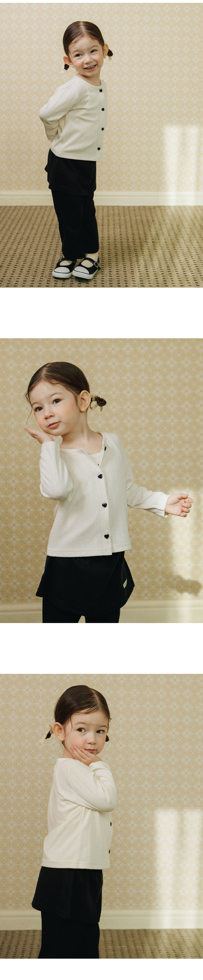 Kids Clara - Korean Baby Fashion - #babyoninstagram - Lizzy Wrap Skirt Bootcut Pants - 2