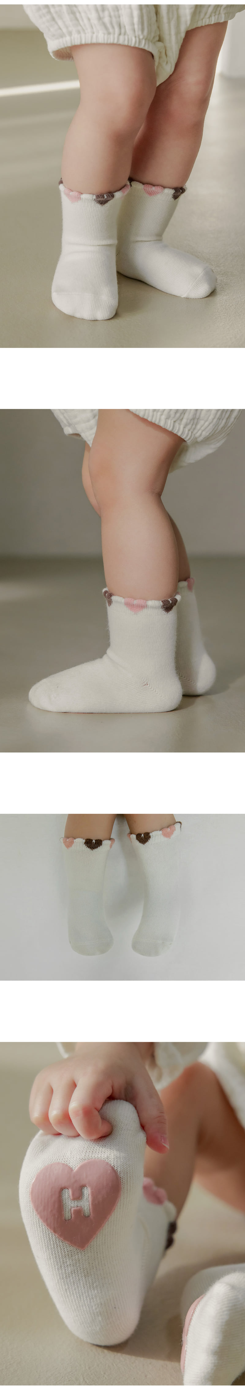 Kids Clara - Korean Baby Fashion - #babyootd - Nova Baby Socks (set of 5) - 2