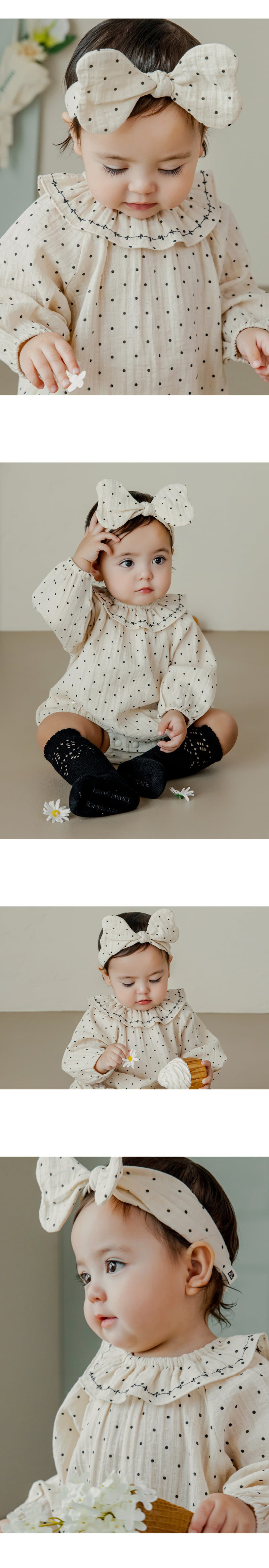 Kids Clara - Korean Baby Fashion - #babyootd - Mayu Baby Hairband (set of 5) - 2