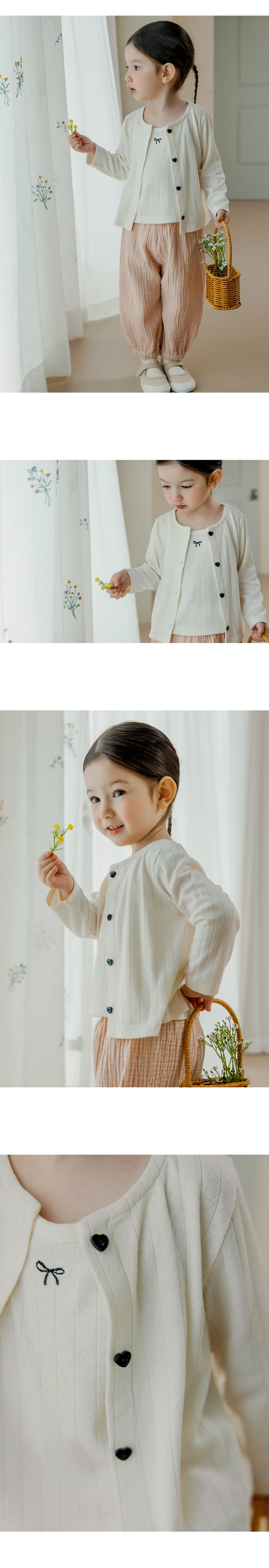 Kids Clara - Korean Baby Fashion - #babyootd - Matilda Baby Cardigan Set - 2