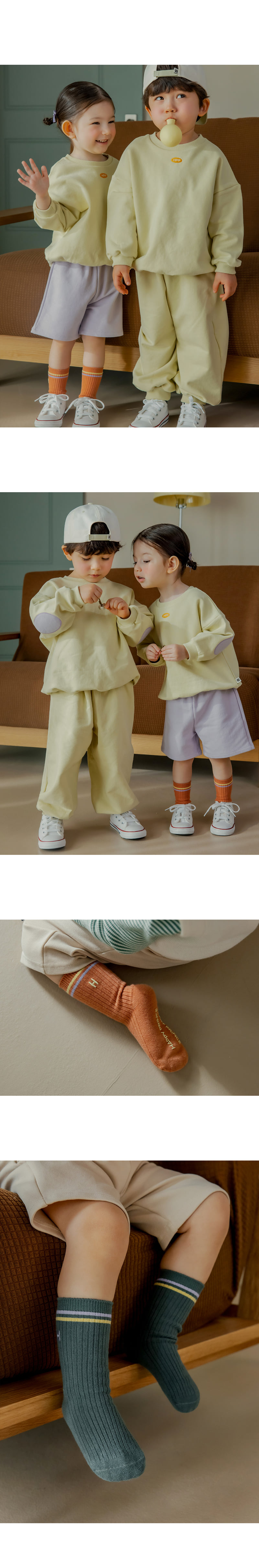 Kids Clara - Korean Baby Fashion - #babyoutfit - Bibi Socks (set of 5) - 3