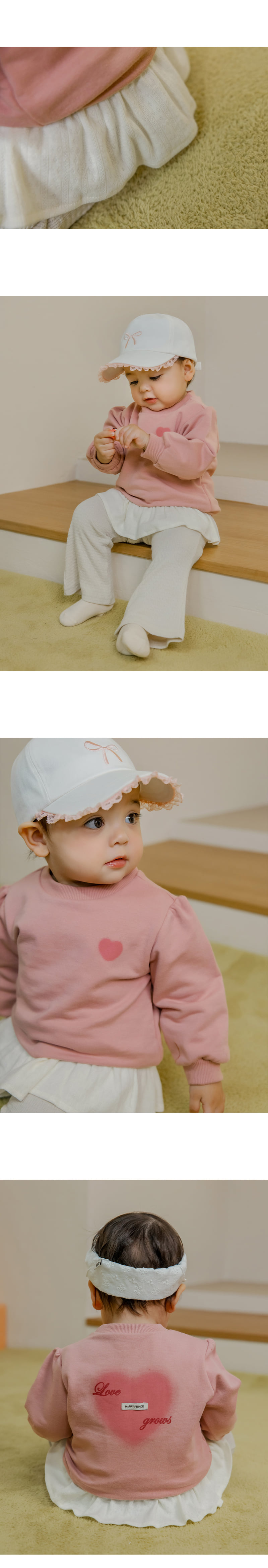 Kids Clara - Korean Baby Fashion - #babyoutfit - Eloa Frill Tee - 4