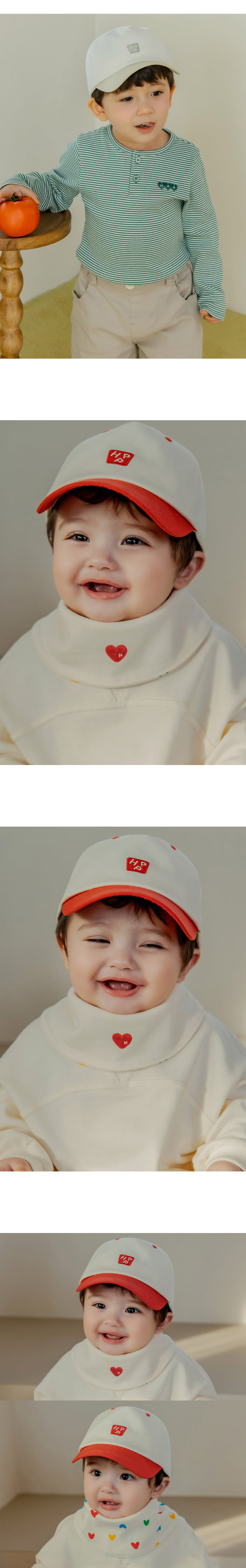 Kids Clara - Korean Baby Fashion - #babyoutfit - HPP Baby Ball Cap - 4