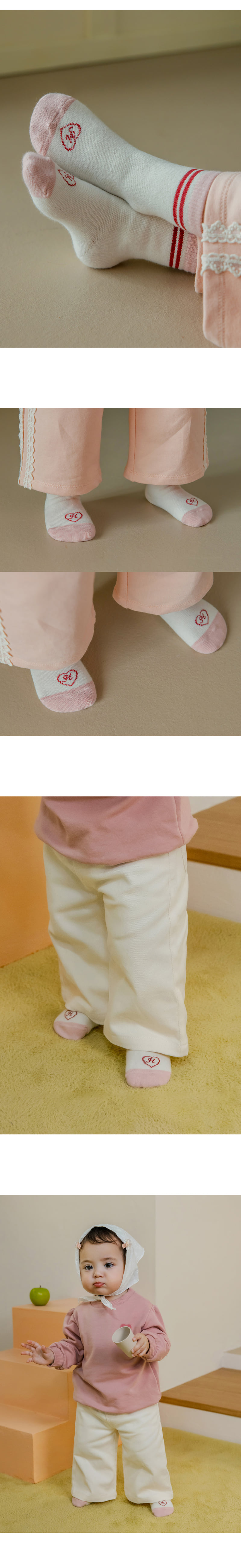 Kids Clara - Korean Baby Fashion - #babywear - Glee Socks (set of 5) - 2