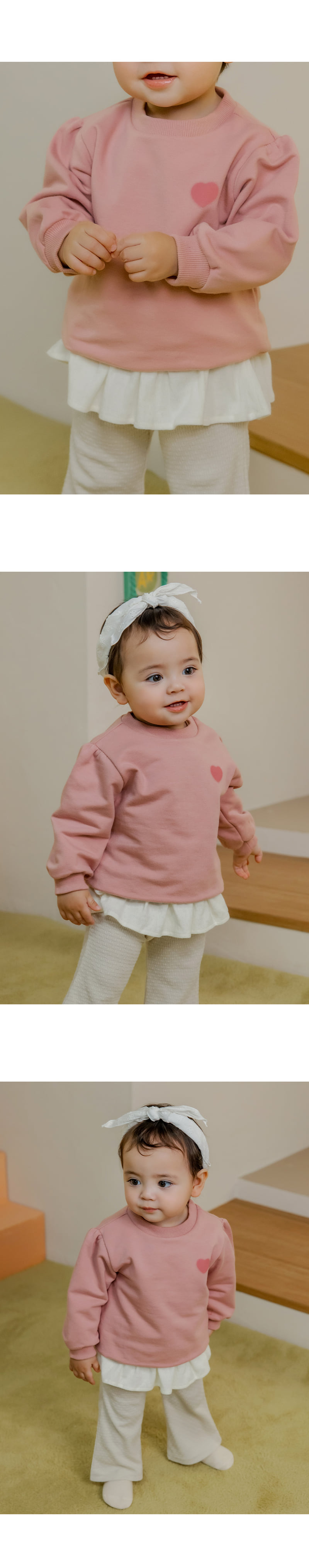 Kids Clara - Korean Baby Fashion - #babywear - Eloa Frill Tee - 5