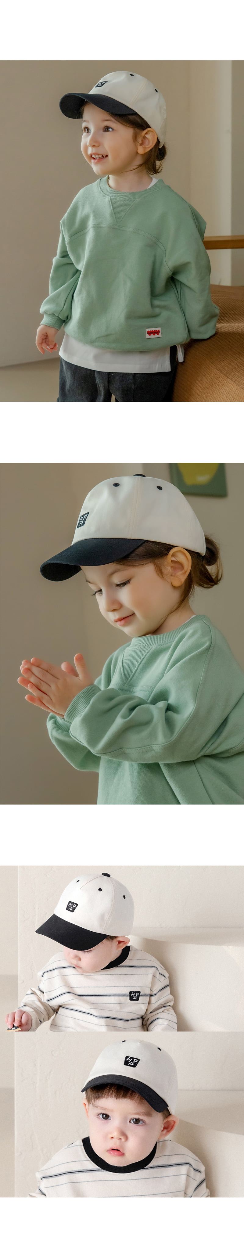 Kids Clara - Korean Baby Fashion - #babywear - HPP Baby Ball Cap - 5