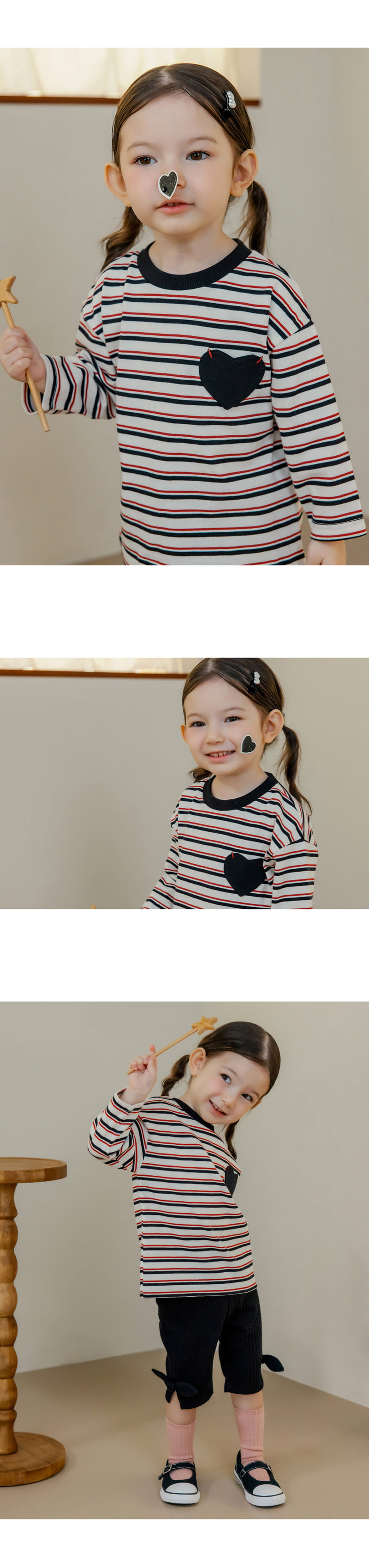 Kids Clara - Korean Baby Fashion - #babyoutfit - Ever Tee - 4