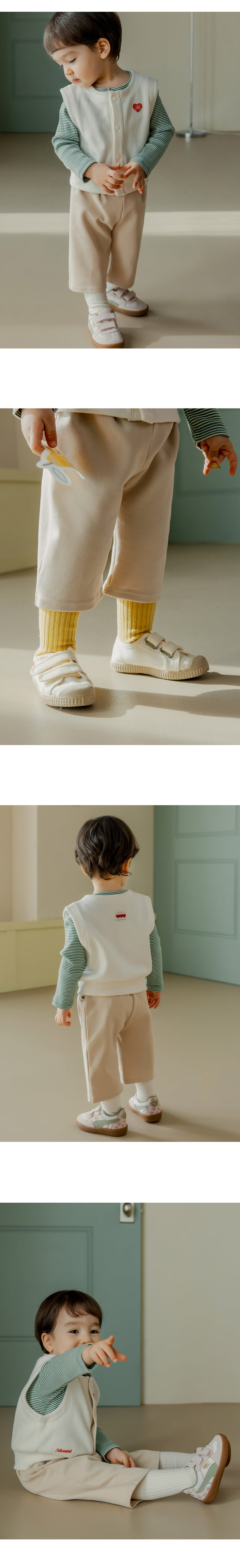 Kids Clara - Korean Baby Fashion - #onlinebabyboutique - Stong Pants - 2